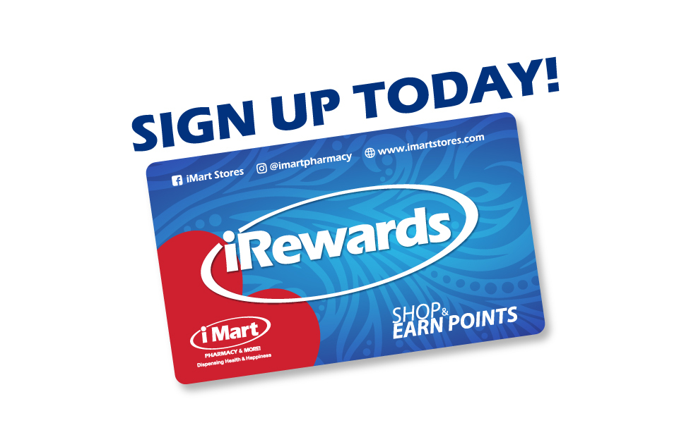 2022 iMart iRewards Card Website Promo